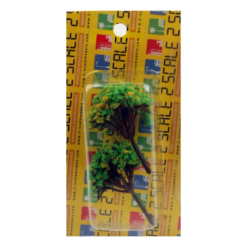 Picture of Miniature model of yellow rose tree branches, 2 pieces, 1:200 - 2 Scale