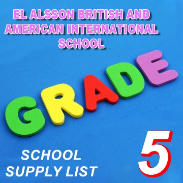 Show details for قائمة اللوازم المدرسية – مدرسة الألسن البريطانية الأمريكية الدولية IB – الصف الخامس Picture of قائمة اللوازم المدرسية – مدرسة الألسن البريطانية الأمريكية الدولية IB – الصف الخامس