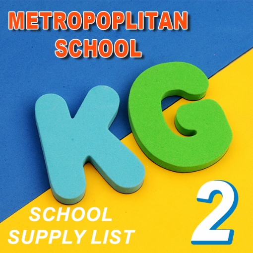 Picture of School Supplies List – Metropolitan School – KG2