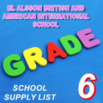 Show details for قائمة اللوازم المدرسية – مدرسة الألسن البريطانية الأمريكية الدولية IB – الصف السادس Picture of قائمة اللوازم المدرسية – مدرسة الألسن البريطانية الأمريكية الدولية IB – الصف السادس