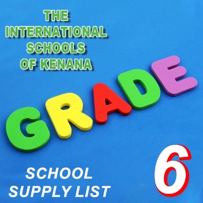 Picture of School Supplies List - Al-Kenana School - Sixth Grade Primary