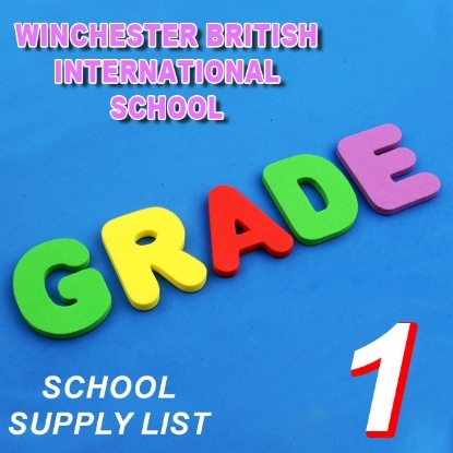 Picture of School Supplies List – Winchester British International School Grade 1