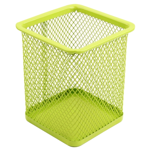 Imagen de Porta lápices de malla metálica cuadrada multicolor Simba - Modelo H804