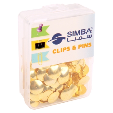 显示明细 金色办公别针塑料盒 - Simba H1001-16 图片 金色办公别针塑料盒 - Simba H1001-16