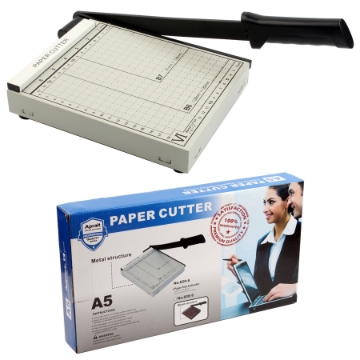 Agrandir l'image de Massicot format A5 avec base en métal – Bright Office Modèle 829-6 Image de Massicot format A5 avec base en métal – Bright Office Modèle 829-6