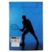 Picture of Ruled Notebook 100 Sheets Tennis Shape - Extra Line Panda 6