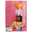 Picture of College notebook 40 lined sheets (cat shape) item 10, A4