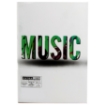 Picture of Ruled Notebook 100 Sheets music Shape - Extra Line Panda 6