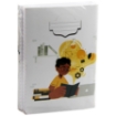 Picture of Lined Notebook White Paper boy shape 60 Sheets - Extra Line Panda 10