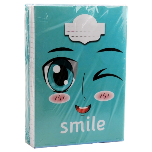 Picture of Lined Notebook 60 Sheets Light blue Color - Extra Line Panda-10