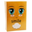 Picture of English Lined Notebook, 60 Sheets Smile Shape Yellow Color - Extra Line Panda-10