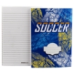 Picture of Lined notebook white paper Soccer Shape 100 Sheets - Extra Line Panda 6