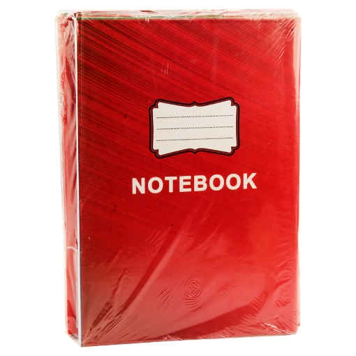 Picture of Lined Notebook 60 Sheets A4 Red - Extraline Panda 10