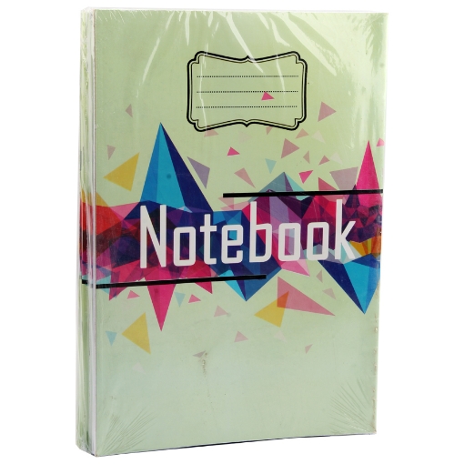 Picture of College notebook 60 lined sheets (triangle shape) item 10, A4