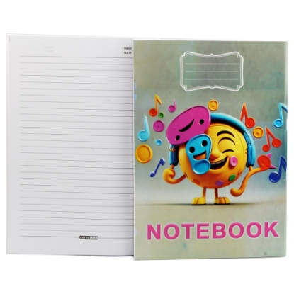 Picture of College notebook 60 lined sheets (cup shape) item 10, A4