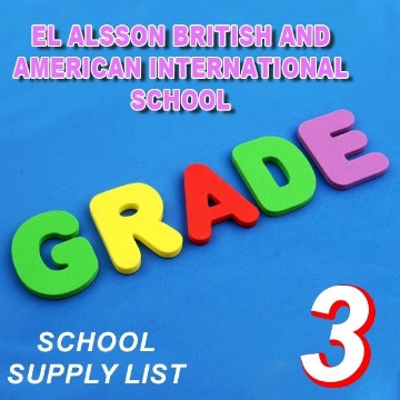 Show details for قائمة اللوازم المدرسية – مدرسة الألسن البريطانية الأمريكية الدولية الصف الثالث الابتدائي Picture of قائمة اللوازم المدرسية – مدرسة الألسن البريطانية الأمريكية الدولية الصف الثالث الابتدائي