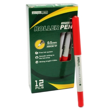 Mostrar detalles de Bolígrafo de tinta líquida rojo 0.5 mm - Línea Extra 2139C Imagen de Bolígrafo de tinta líquida rojo 0.5 mm - Línea Extra 2139C