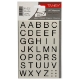 Agrandir l'image de Autocollants Lettres Anglaises, Police Standard, 2 Feuilles, 15mm, 20 g - Tanex STC-507 Image de Autocollants Lettres Anglaises, Police Standard, 2 Feuilles, 15mm, 20 g - Tanex STC-507