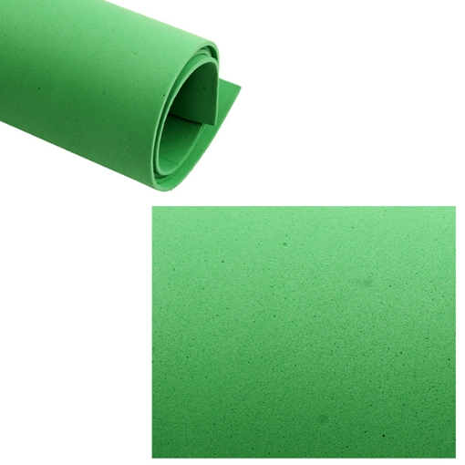 Picture of EVA glitter Foam sheet, Green 2mm 50x70 cm - Simba