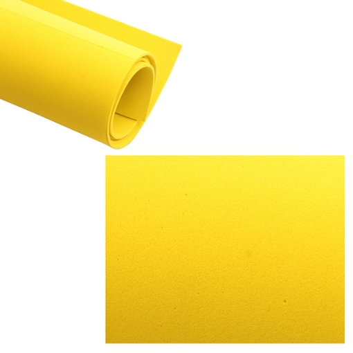 Picture of Colored EVA Foam sheet, Yellow 2mm 50x70 cm - Simba