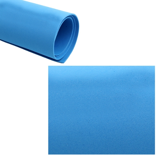 Picture of EVA glitter foam sheet,  blue 2mm  50 x 70cm Simba