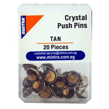 Zeige Details für Kristall-Pinnnadeln 20 Stück Beige 29, 24g - Mintra 95676 Bild von Kristall-Pinnnadeln 20 Stück Beige 29, 24g - Mintra 95676