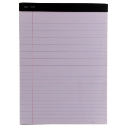 Picture of Notepad Pin 50 lined paper color 21.6 * 29.8 Mintra