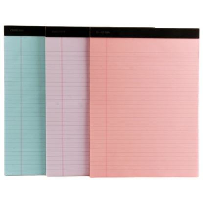 Picture of Notepad Pin 50 lined paper color 21.6 * 29.8 Mintra