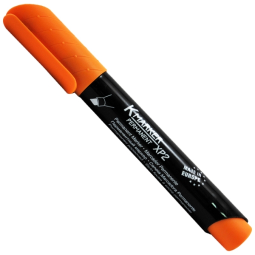 Picture of Marker pen XP2 chisel tip Orange KORES MODEL 20954