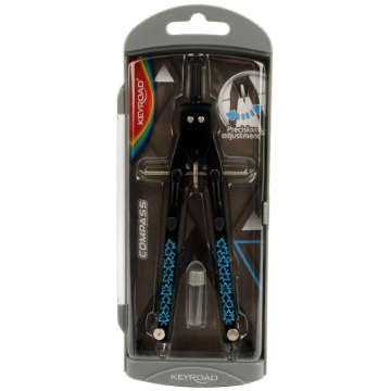 Mostrar detalles de Juego de Compás Metálico con 2 patas, Varilla de Llave, Modelo KR972472 Imagen de Juego de Compás Metálico con 2 patas, Varilla de Llave, Modelo KR972472