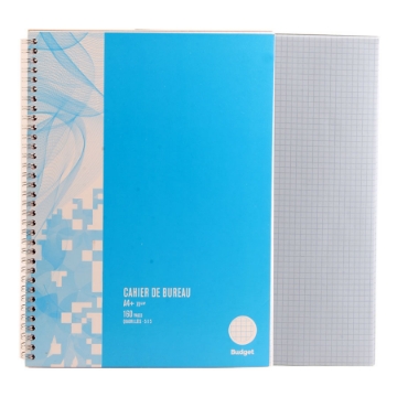 Agrandir l'image de Cahier universitaire 1/2cm 60 feuilles Wire Budget Image de Cahier universitaire 1/2cm 60 feuilles Wire Budget