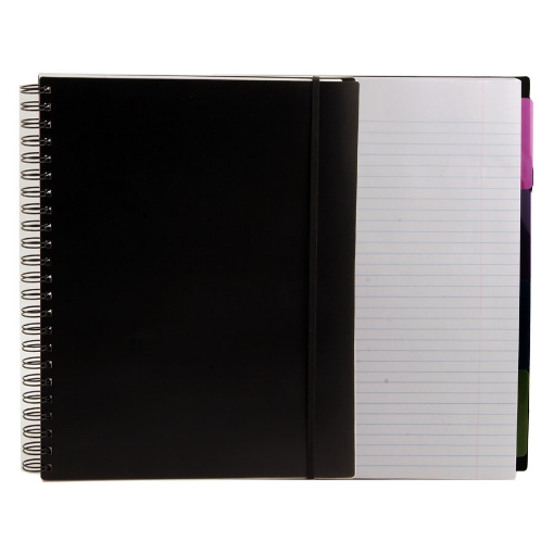 Picture of University wire notebook 125 line sheets A4 Auchan