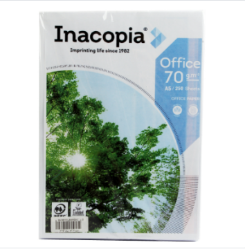 Zeige Details für Büro Kopierpapier Packung 70g/m² 250 Blatt inacopia Bild von Büro Kopierpapier Packung 70g/m² 250 Blatt inacopia