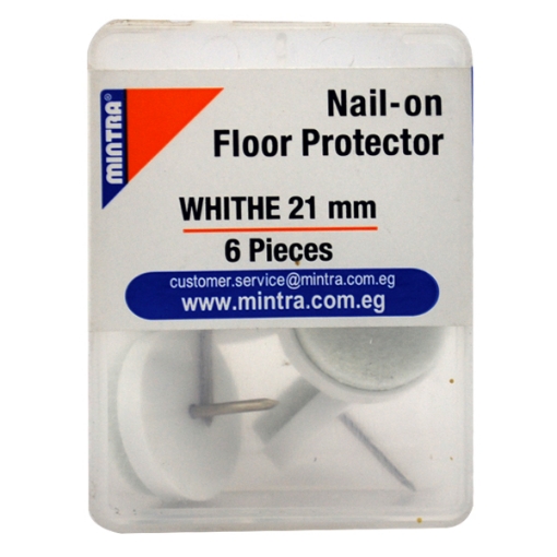 Picture of Nail on Floor Protector White 2.1 cm – Mintra 96014