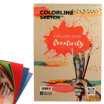 Show details for Sketch Heel Colors 160 g 12 Sheets A4 Picture of Sketch Heel Colors 160 g 12 Sheets A4