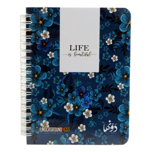 Picture of Life is Beautiful Wire Notebook - Donha