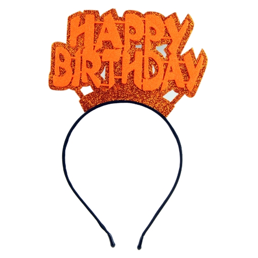 Picture of Hairclip Happy Birthday metal