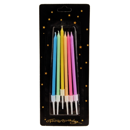 Picture of Colored Candles, 6 Pieces