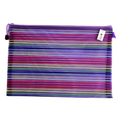 Picture of Zipper Smash Case, A4 Purple - Simba QCD