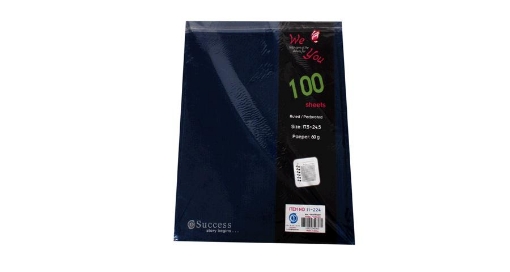 Picture of ½ cm Glued notebook 100 sheets 17.5 * 22.5 cm - 2211