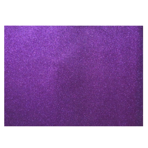 Image de Feuille en mousse pailletée 2 mm violette 50 x 70 cm - Simba.