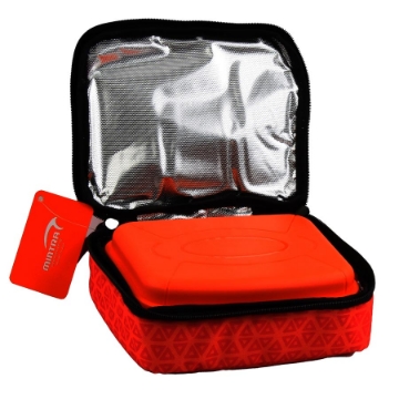 Show details for شنطة حفظ طعام Gold Triangle + لانش بوكس 1.4 لتر 16 × 19 سم – منترا Picture of شنطة حفظ طعام Gold Triangle + لانش بوكس 1.4 لتر 16 × 19 سم – منترا