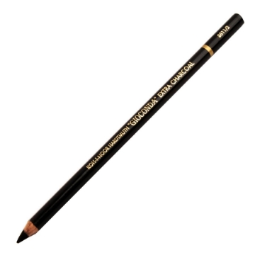 Zeige Details für Koh-I-Noor Soft Gioconda Extra Black Kohlebleistift für Künstler - Modell 8811/2 Bild von Koh-I-Noor Soft Gioconda Extra Black Kohlebleistift für Künstler - Modell 8811/2