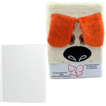 Show details for Sketch book dog 80 white paper A4 Picture of Sketch book dog 80 white paper A4