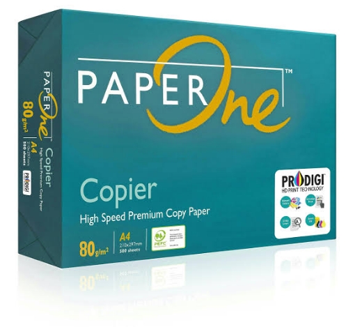 Picture of Paper one copy paper 80gm- 500 sheets A4