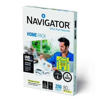Zeige Details für Packung Fotokopierpapier 80 g 250 Blatt A4 Navigator Bild von Packung Fotokopierpapier 80 g 250 Blatt A4 Navigator