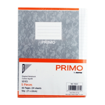 Agrandir l'image de كشكول جامعي سياس دبوس 48 ورقة  17 × 22 سم بريمو منترا Image de كشكول جامعي سياس دبوس 48 ورقة  17 × 22 سم بريمو منترا