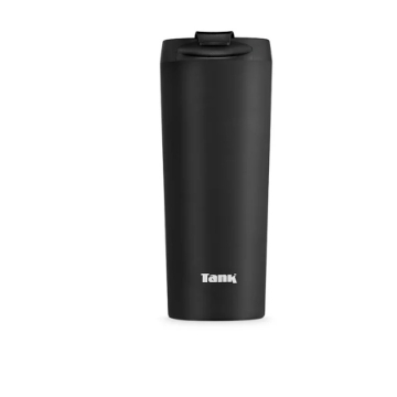 Show details for Thermal mug stainless steel black450 ml tank Picture of Thermal mug stainless steel black450 ml tank