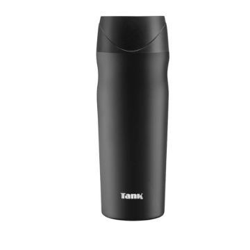 Show details for Thermal mug stainless steel black 360ml tank Picture of Thermal mug stainless steel black 360ml tank