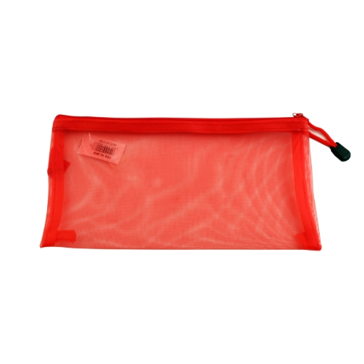 Picture of Folder zippered mesh Wire red B6 Model M008